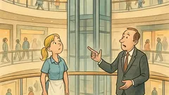 Vic: Zaposlili so blondinko kot čistilko...