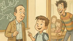 Vic: Učitelj vpraša, koliko sem star?