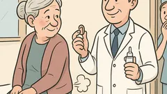 Vic: Starejša gospa pride k zdravniku…