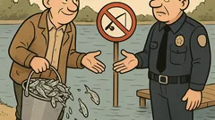 Vic: Suljo na prepovedanem ribolovu v Ameriki