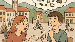 Vic: Dekle vpraša fanta: Od kod si?