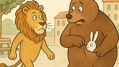 Vic: Lev prepove živalim medsebojno druženje